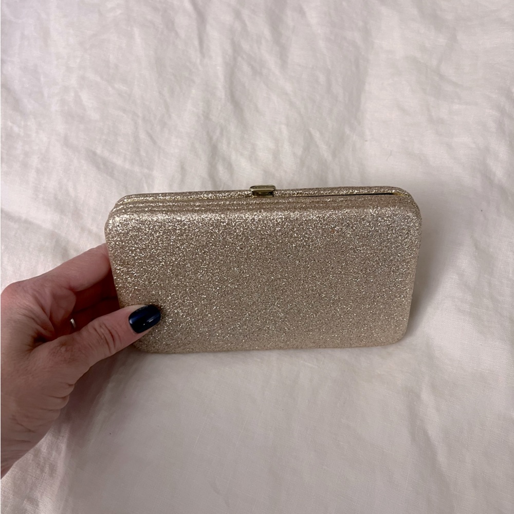 Glitter mini clutch/wallet NWT
HYM